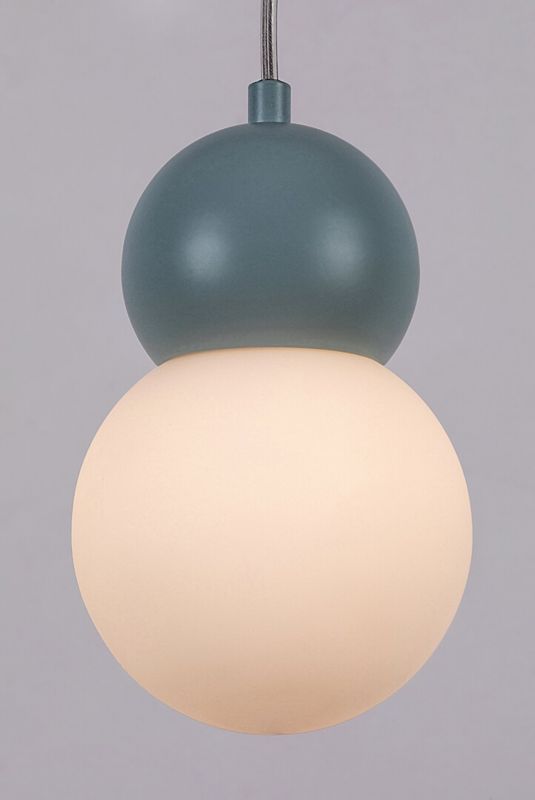 Lampa wisząca Rabalux GELLIA niebiesko-biała 1xG9x38W wym:150x12x12cm IP20 -1 szt.