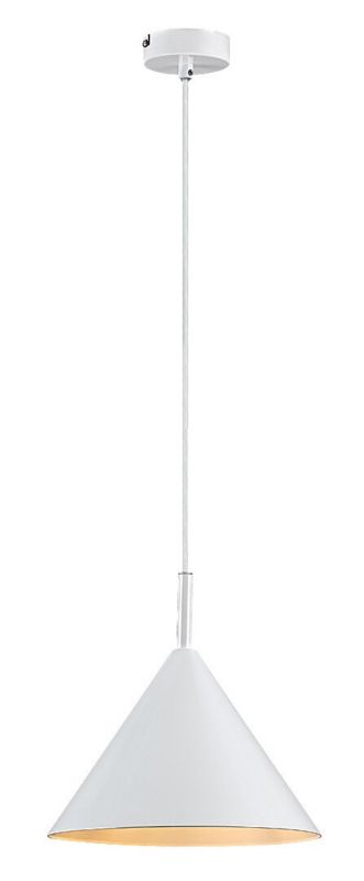 Lampa wisząca Rabalux Jarod 0087 biała do kuchni 1xE27 x 1 szt.