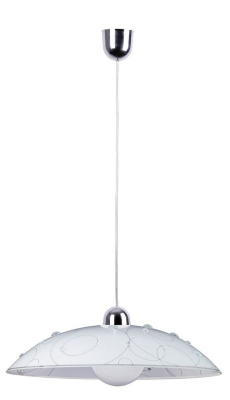 Lampa wisząca Rabalux Jolly biały wzorzysty wym: 90 x 40 x 40 cm 1xE27 x  1 szt.