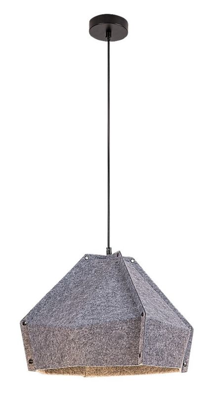 Lampa wisząca Rabalux Lomiro popielato-czarna wym: 150 x 44 x 44 cm 1xE27 x  1 szt.