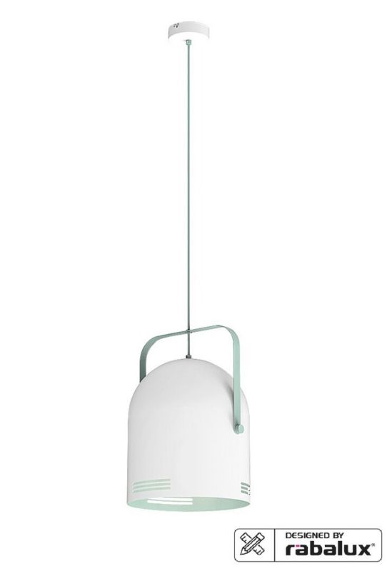 Lampa wisząca Rabalux Minuet biała wym: 125 x 25 x 25 cm 1xE27 x  1 szt.