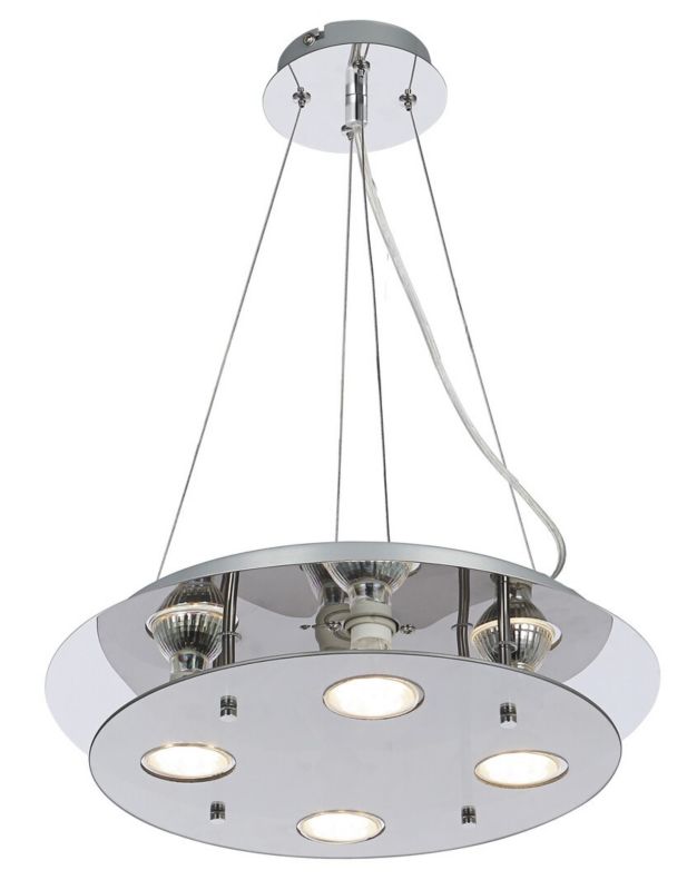 Lampa wisząca Rabalux Naomi 6474 kolor dymny nowoczesna 4xGU10 x 1 szt.