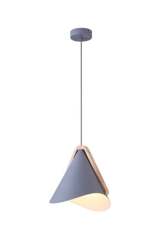 Lampa wisząca Rabalux Neva popielaty wym: 120 x 24,5 x 21 cm 1xE27 x  1 szt.