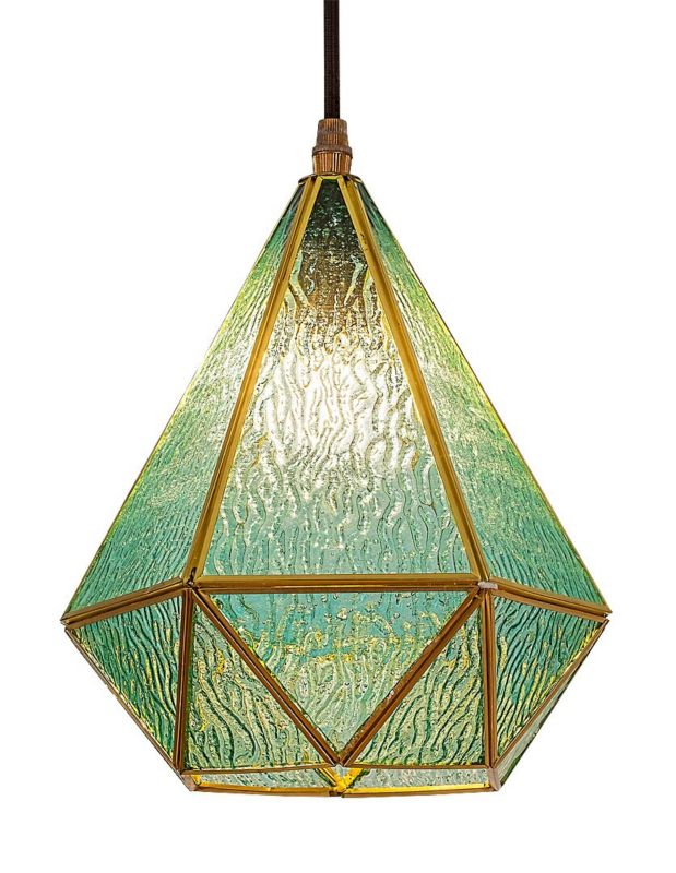 Lampa wisząca Rabalux NORAH złoto-niebieska 1xE14x40W wym:120x21x21cm IP20 -1 szt.