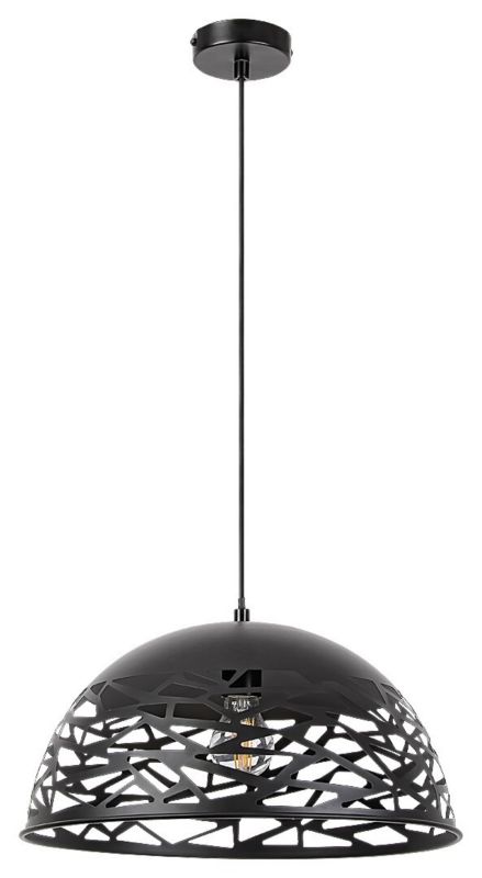 Lampa wisząca Rabalux Norena czarna wym: 127 x 40 x 40 cm 1xE27 x  1 szt.