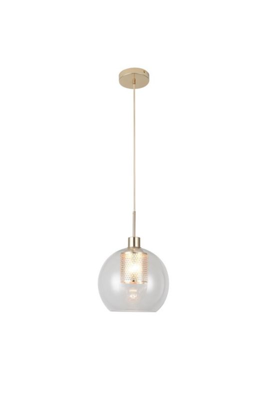 Lampa wisząca Rabalux Philana złoto-przezroczysty wym: 120 x 25 x 25 cm 1xE27 x  1 szt.