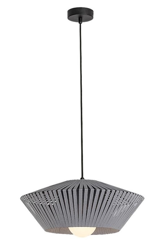 Lampa wisząca Rabalux Revan czarno-popielaty wym: 120 x 40 x 40 cm 1xE27 x  1 szt.