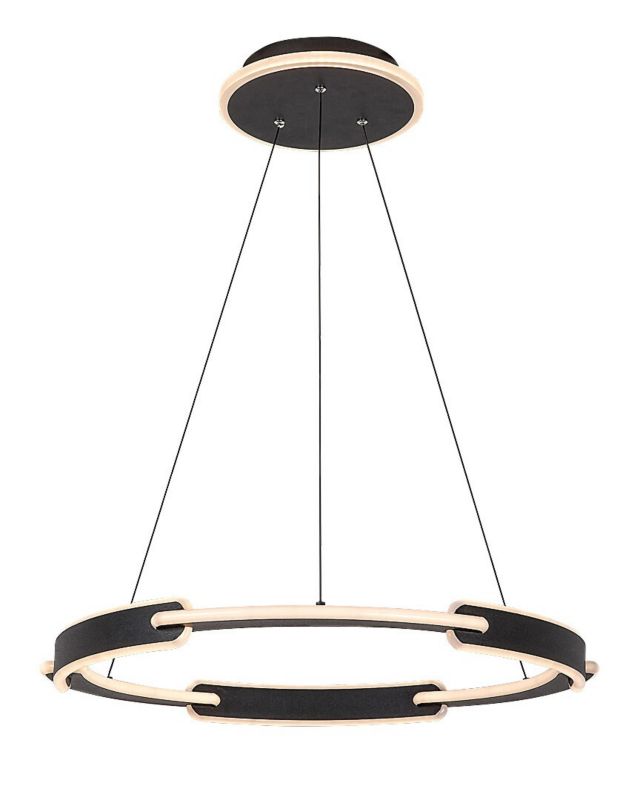 LUMiRiSE / ≠encore. Lampa wisząca Rabalux Isaure 3026 czarno-biała ring