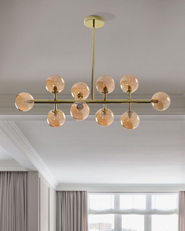 Lampa wisząca Ramis Metal Złoty 1 szt.