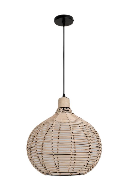 Lampa Wisząca REDDI Boho Kobi dekoracyjna Pleciona 1szt.