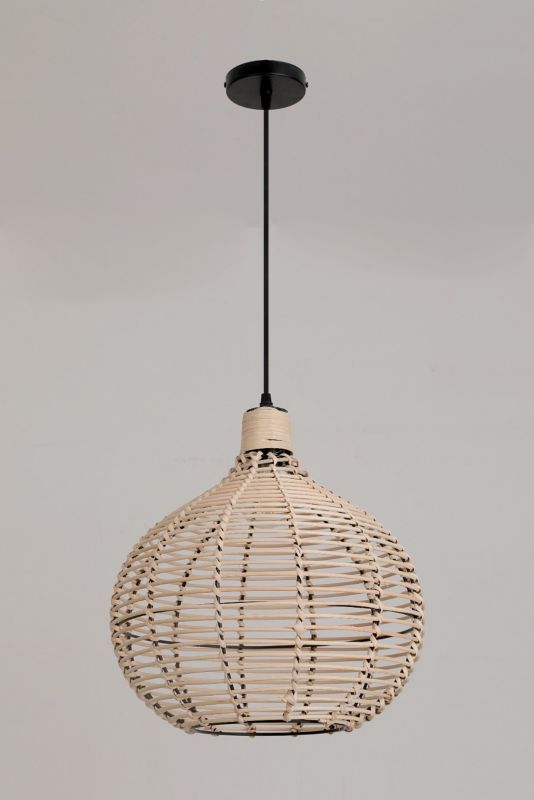 Lampa Wisząca REDDI Boho Kobi dekoracyjna Pleciona 1szt.