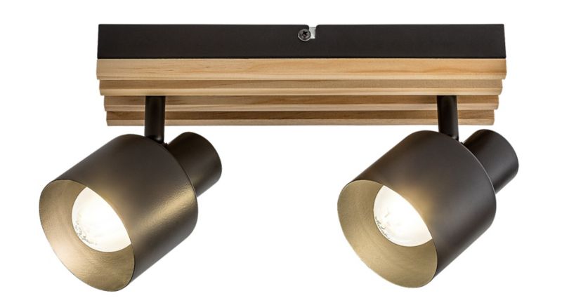 Lampa wisząca regulowana Rabalux Noxelle czarna 2xE14x10W IP20 wym:16x27x14cm - 1 szt.