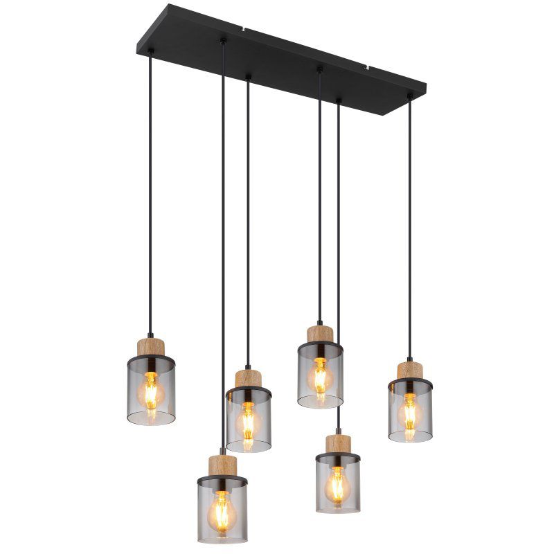 Lampa wisząca REID 15707-6H Globo 1 szt.