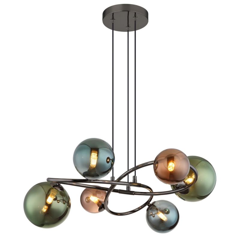 Lampa wisząca RIHA 56142-6H Globo 1 szt.