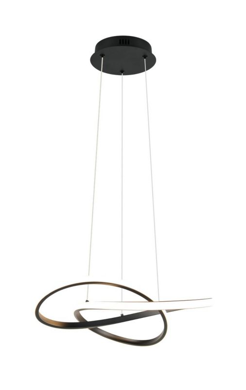 Lampa wisząca RL MANSA czarna LED 36W 3000K 4200lm IP20 - 1 szt.