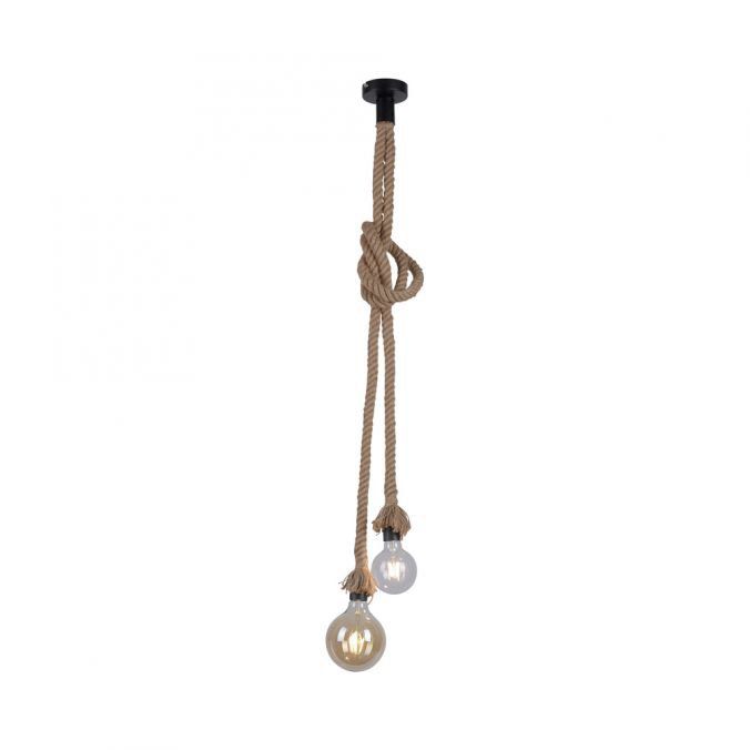 Lampa wisząca ROPE 15482-18 LeuchtenDirekt 1 szt.