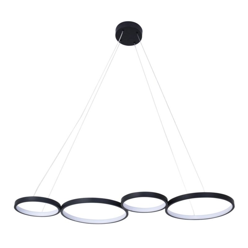 Lampa wisząca Sanico Goldlux  FLAMENCO LED 42W 4000K czarna IP20 - 1 szt.