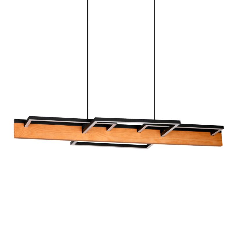 Lampa wisząca Sanico Goldlux larysa LED 35W czarna 4000K IP20 - 1 szt.