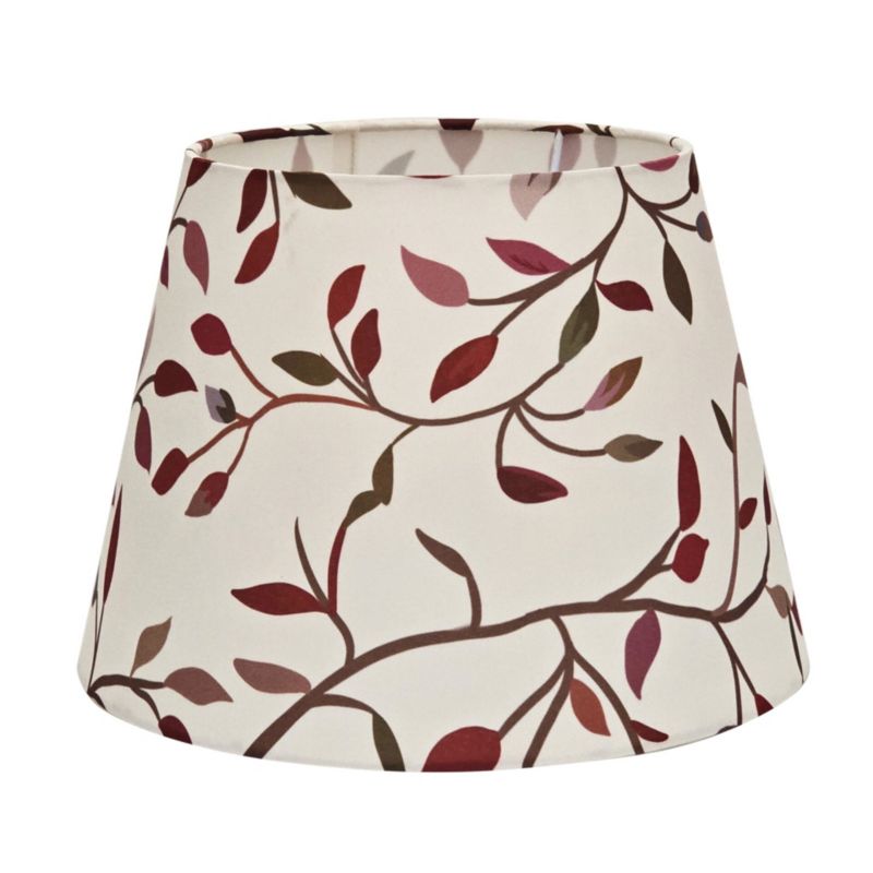Lampa wisząca Sanico Goldlux nola chrom abażur stożek 35cm autumn leaves E27 IP20 - 1 szt.