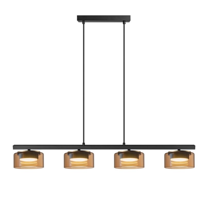 Lampa wisząca Sanico Goldlux OFELIA 4xGX53 amber 4000K IP20 - 1 szt.