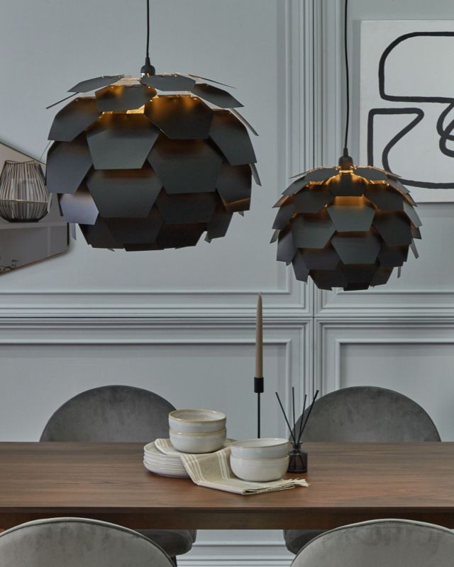 Lampa wisząca Segre Czarny 1 szt.