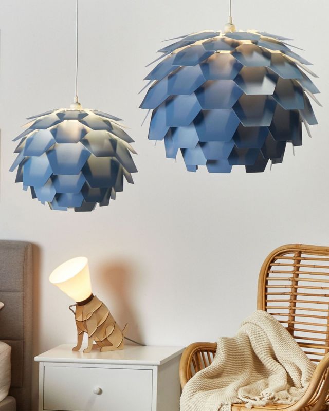 Lampa wisząca Segre s Niebieski 1 szt.