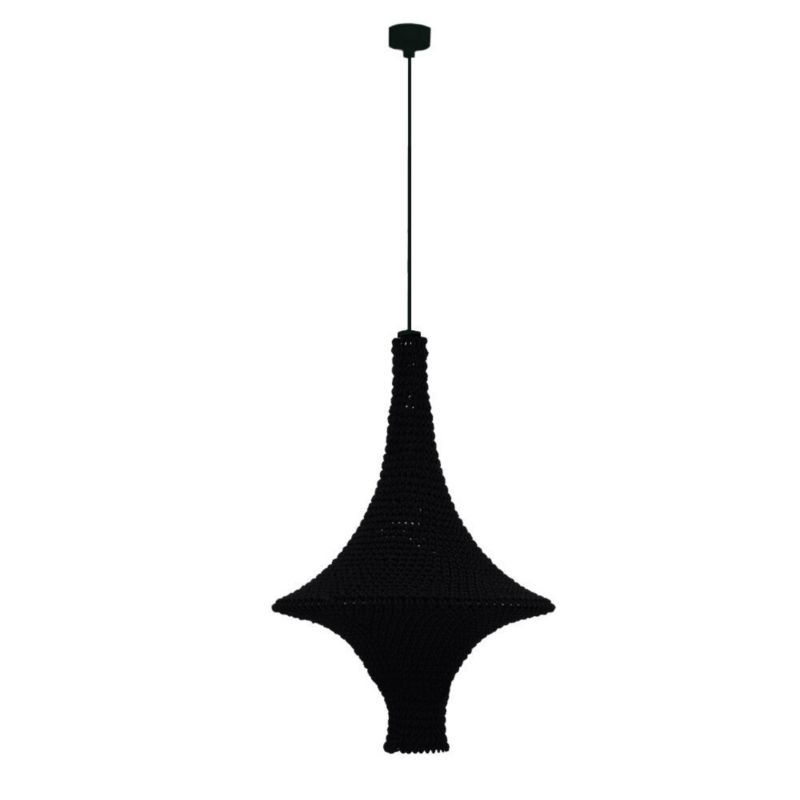 Lampa wisząca Shilo Alda czarna wym: 210 x 42 x 42 cm 1xE27 x 20W 1 szt.