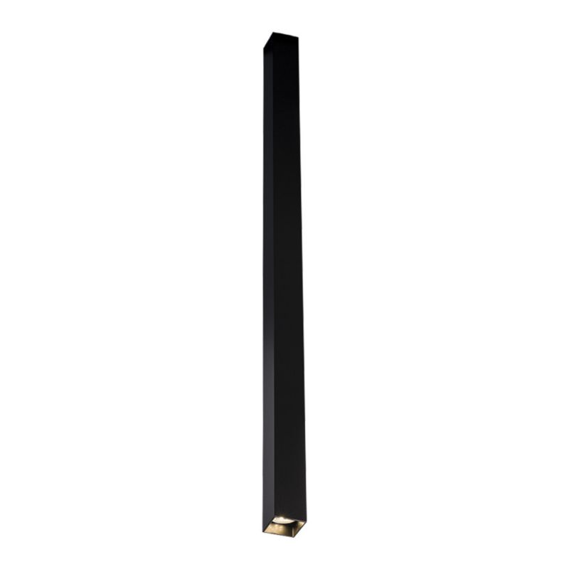 Lampa wisząca Shilo DOHA czarna 1xGU10x4W wym:80x4x4cm IP44 -1 szt.