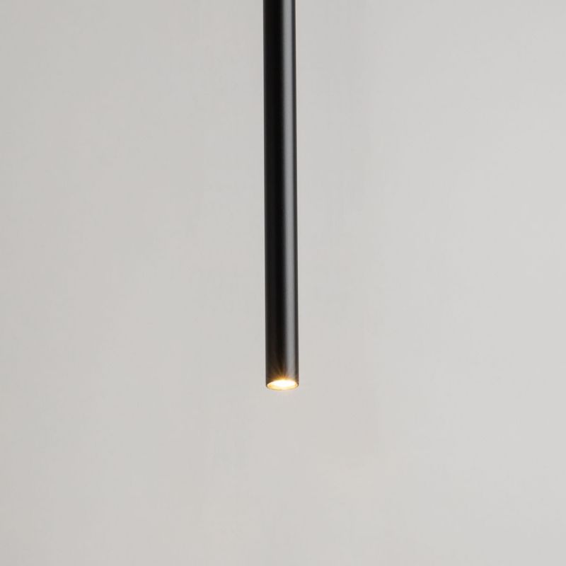 Lampa wisząca Sigma Lighting Sopel 4322 czarna tuby listwa 5xG9 x 3W 1 szt.