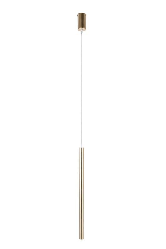 Lampa wisząca Sigma Lighting Sopel Lux złota szczotkowana punktowa tuba 1xG9 x 3W 1 szt.
