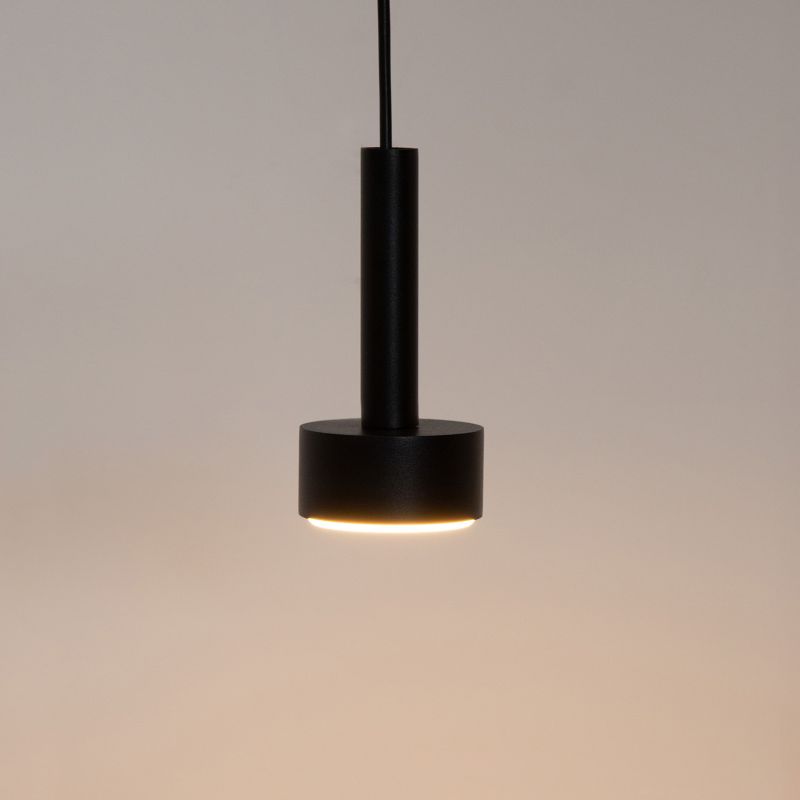 Lampa wisząca Sigma Lighting Stamp 6188 czarna nowoczesna 2xGX53+G9 x 12W 1 szt.
