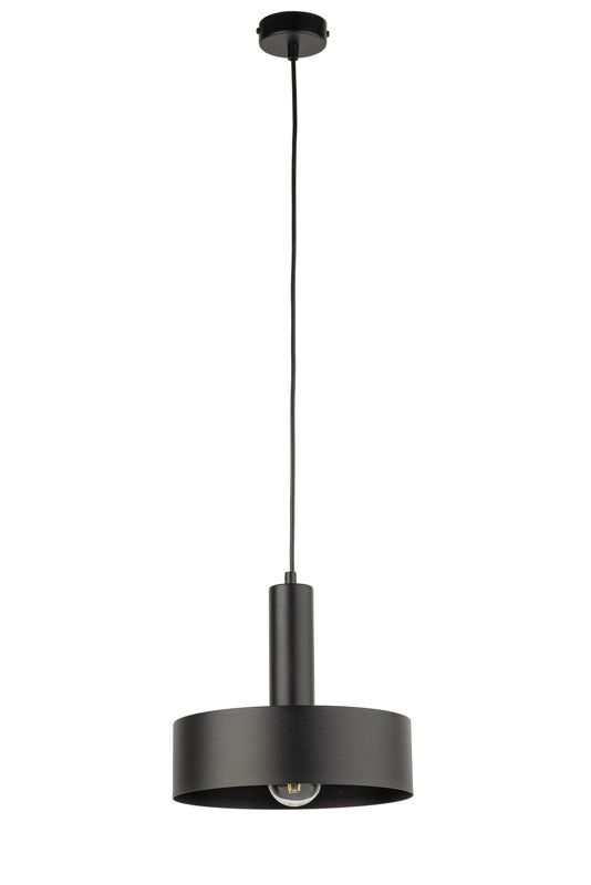 Lampa wisząca Sigma Lighting Vitrum 7286 czarna styl klasyczny 1xE27 x 1 szt.