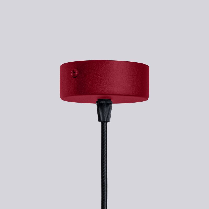 Lampa wisząca Sollux HALO burgundowa 6xG9x8W wym:230x64x64cm IP20 -1 szt.