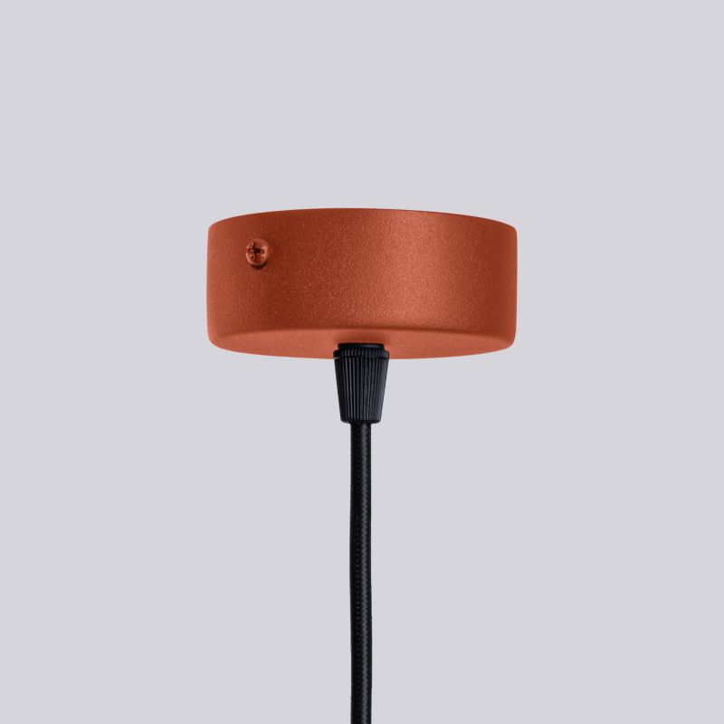 Lampa wisząca Sollux HALO czerwona ochra 6xG9x8W wym:230x64x64cm IP20 -1 szt.