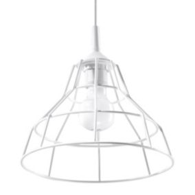 Lampa wisząca Sollux Lighting ANATA biała 1 szt.