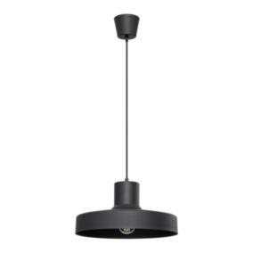 Lampa wisząca Sollux Lighting BILO czarna  1 szt.