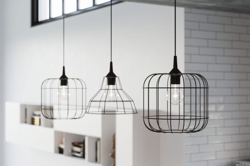 Lampa wisząca Sollux Lighting Celta 7959 czarna szerokość 25 cm 1xE27 x 60W 1 szt.