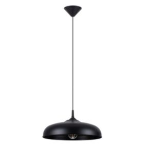 Lampa wisząca Sollux Lighting GINA czarna 1 szt.