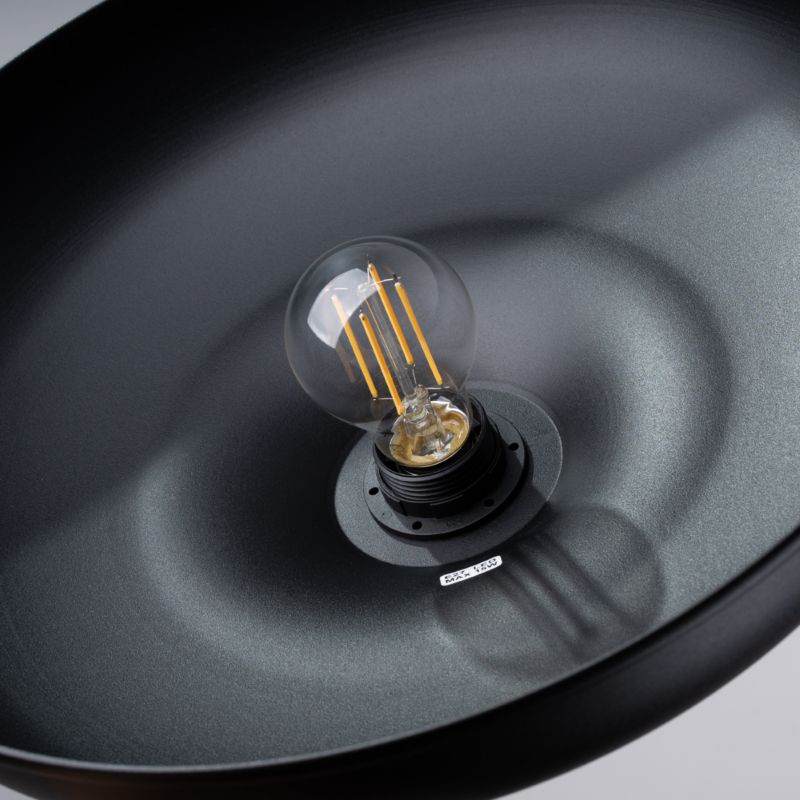 Lampa wisząca Sollux Lighting GINA czarna 1 szt.