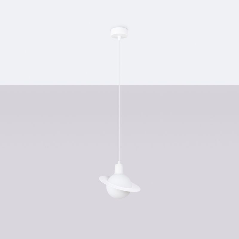 Lampa wisząca Sollux Lighting HYPERION 1 biały 1 szt.