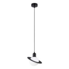 Lampa wisząca Sollux Lighting HYPERION 1 czarny 1 szt.