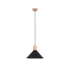 Lampa wisząca Sollux Lighting JAGA czarna 1 szt.