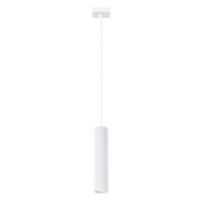 Lampa Wisząca Sollux Lighting KARBON 1 biały 1 szt.