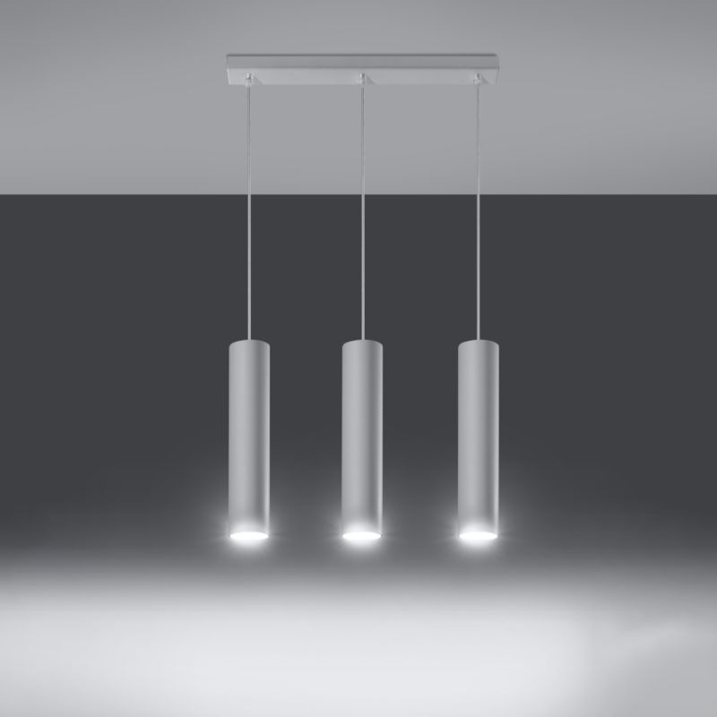 Lampa wisząca Sollux Lighting LAGOS 3L biały 1 szt.