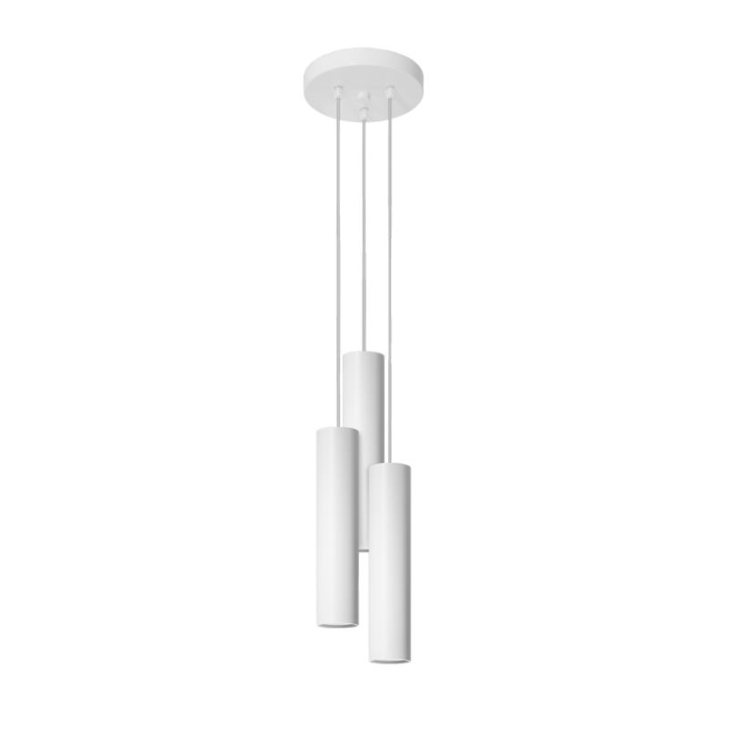 Lampa wisząca Sollux Lighting LAGOS 3P biały 1 szt.