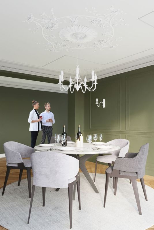 Lampa wisząca Sollux Lighting Minerwa 7x40W biała E14 stal 80x60 cm 1 szt.