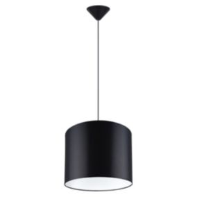 Lampa wisząca Sollux Lighting NOVA 30 czarna 1 szt.