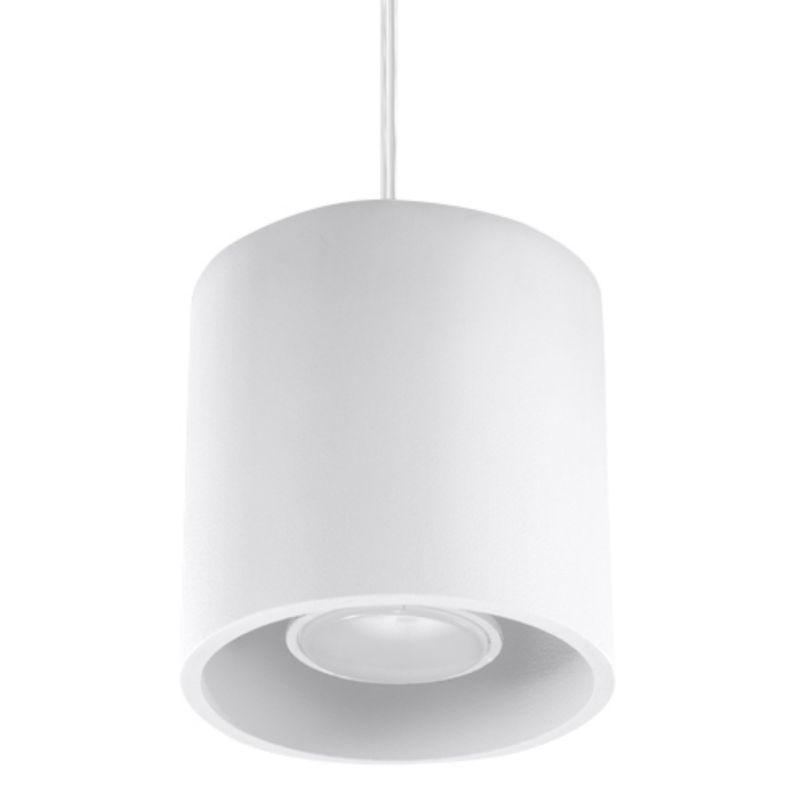 Lampa wisząca Sollux Lighting ORBIS 1 biały 1 szt.