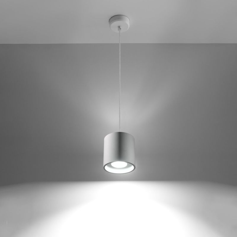 Lampa wisząca Sollux Lighting ORBIS 1 biały 1 szt.