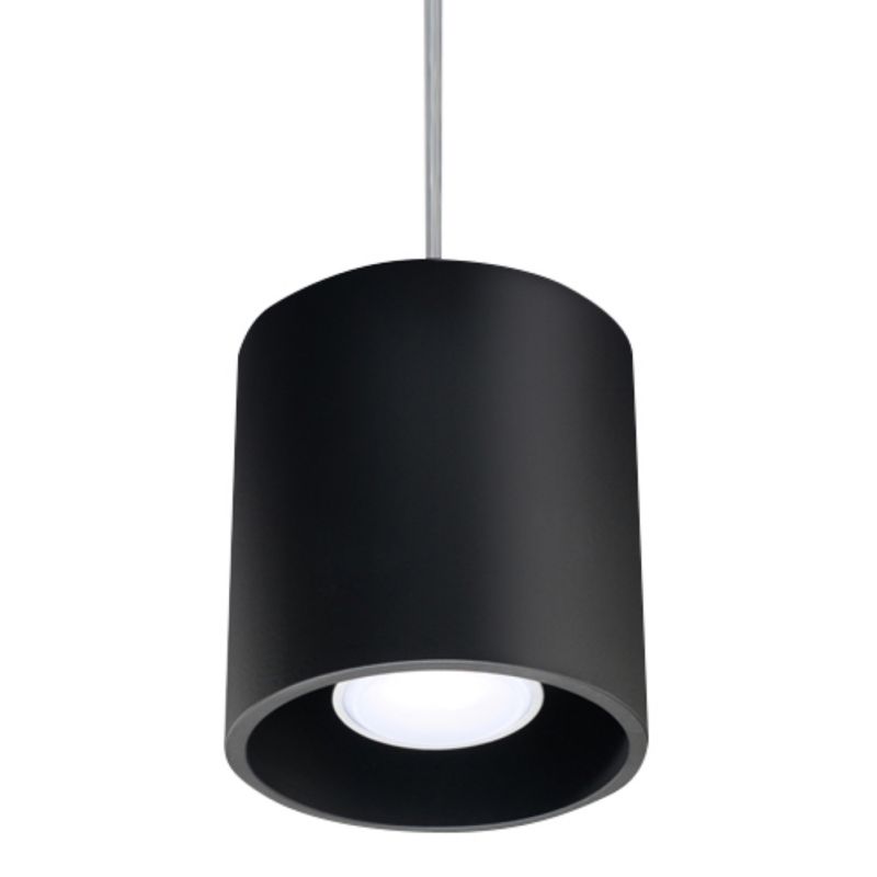 Lampa wisząca Sollux Lighting ORBIS 1 czarny 1 szt.
